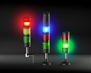 Signaling devices increase levels of ambient light for more visible indication of status