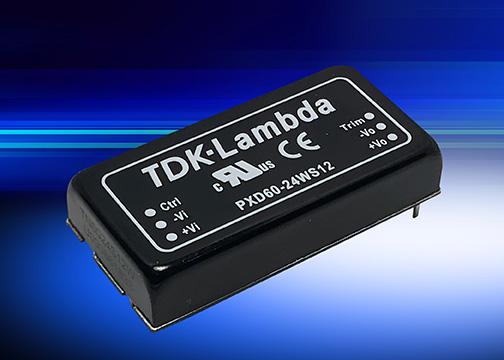 DC-DC converters have a 4:1 input range and six-sided shielding