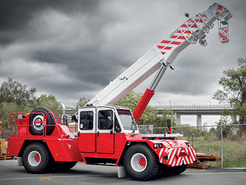 Danfoss PVG 48 valve improves precision, controllability of crane