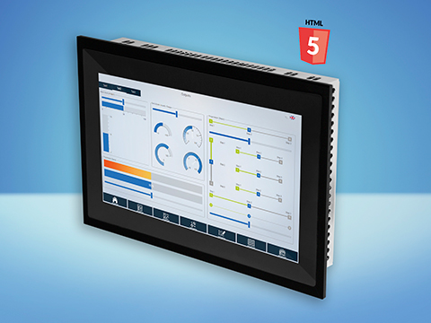7-inch multitouch panel with lot of visualisation power