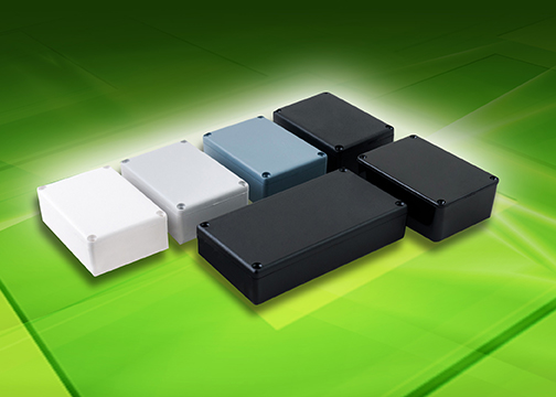 Neat, high-quality ABS enclosures are easily punched or drilled