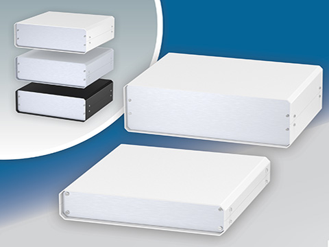 Wider choice of colours for UNICASE universal enclosures