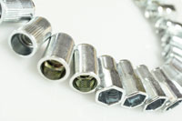 Blind rivet nuts for sheet metals and plastics