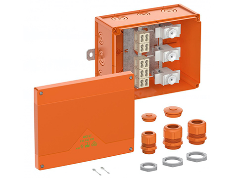 New cable junction box enclosure provides fire protection for tunnels