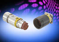 Circular connector range offers compact, customised solution including rapid locking for drive systems