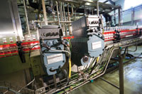 Increased capacity for water bottling line