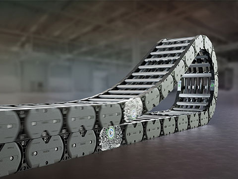 High strength cable carriers for heavy-duty applications