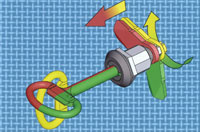 Compression latch for unusual tasks