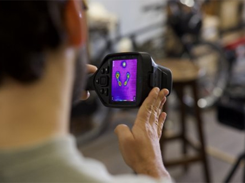 Thermography helps leading bike fitter find optimal cyclist position