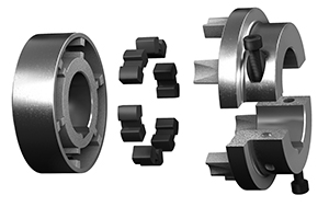 New short and service-friendly shaft coupling