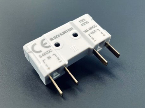 Electronic switch for high DC currents