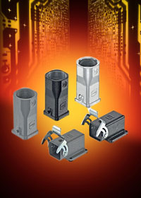 Han 3A housing offers versatile mounting possibilities