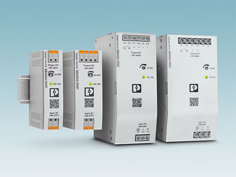 Power supplies with Push-in connection