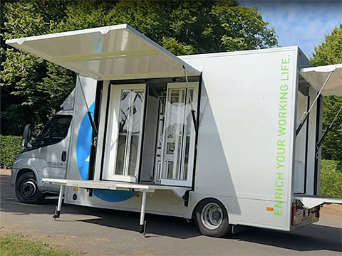 New video - the mobile industrial products showroom that comes to you