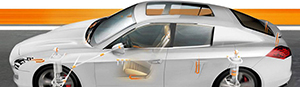 Igus highlights iglidur e coating for automotive hinges