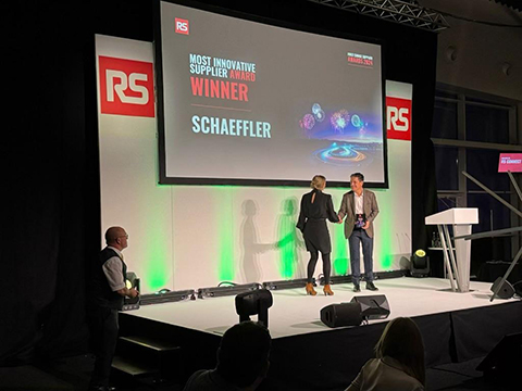 Schaeffler UK wins Most Innovative Supplier Award at RS Connect 2024