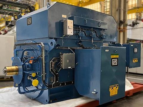 WEG supplies slip ring motor for carbon capture plant in Norway