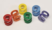 Innovative plastic compression springs are a recyclable option