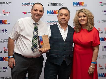 WDS Components triumphs at MAKE UK Awards 2023