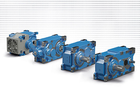 Industrial gear unit series set a benchmark when heavy duty matters
